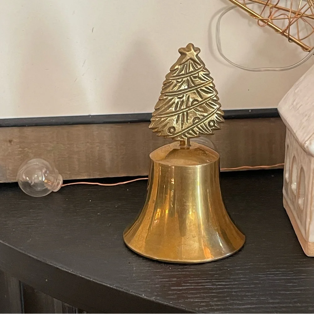 Vintage Brass Christmas 🎄 Bell 🔔